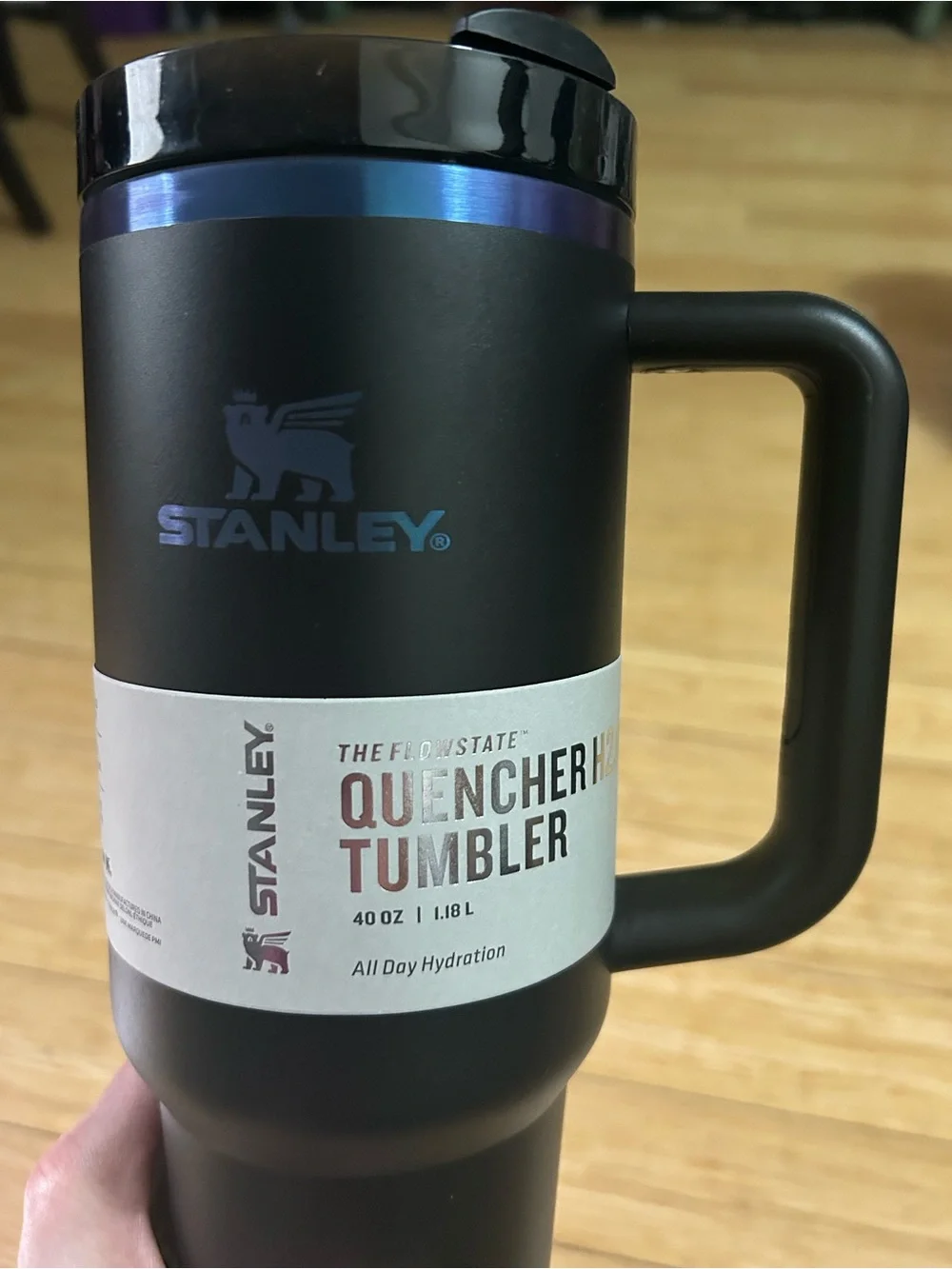 The Quencher H2.0 Flowstate™ Stanley Tumbler | 40 OZ Black Chroma New in Box - Picture 4 of 10
